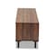 Baxton Studio Meike Two-Tone Walnut Brown and White Wood TV Stand 169-10747 - alternate 3